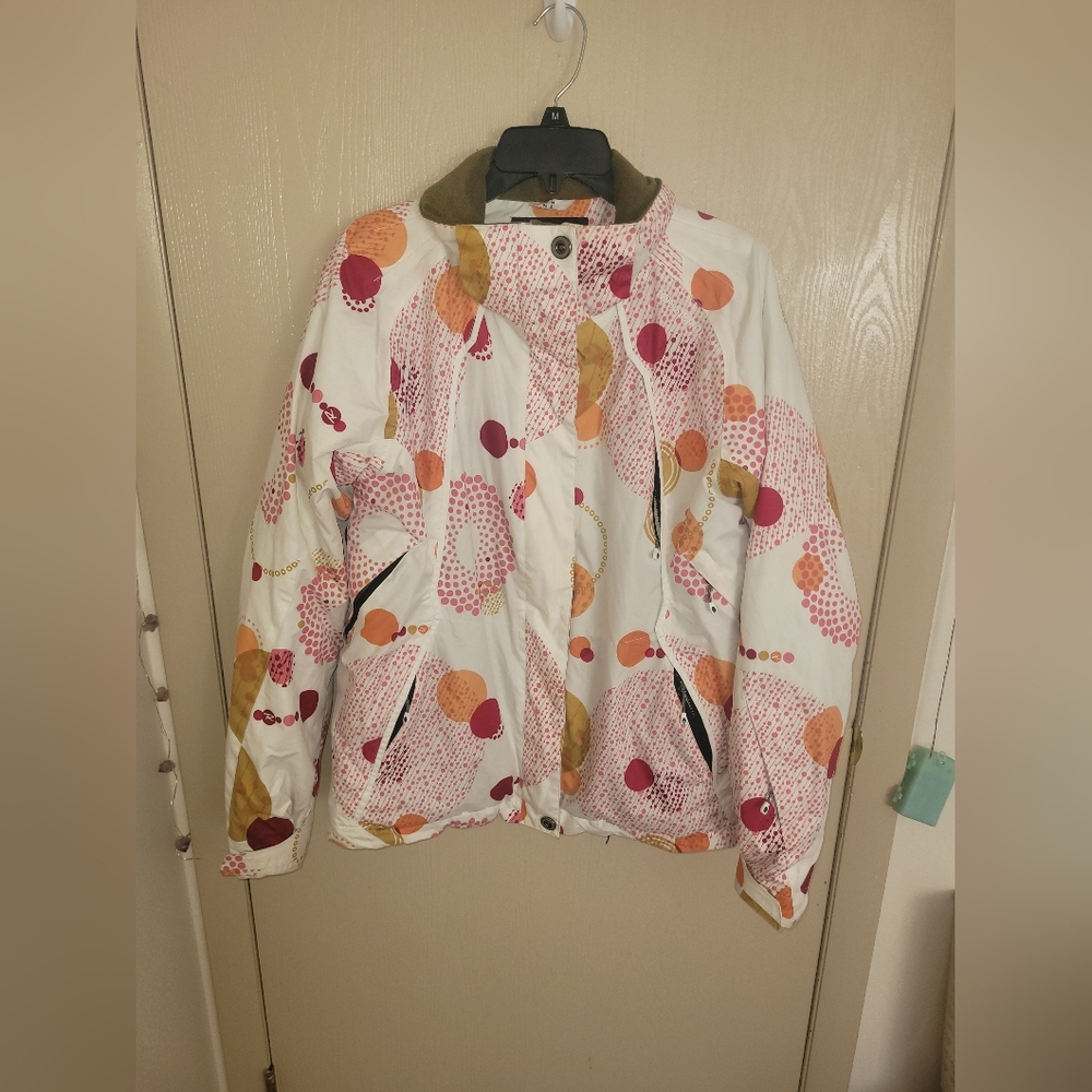 Rossignol Womens Abstract Ski Jacket Multicolor Size Small